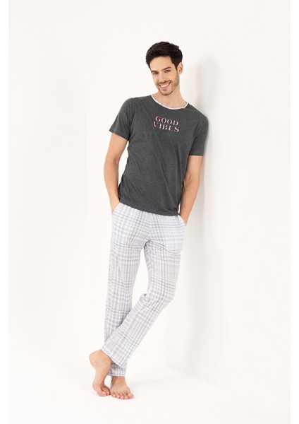 Erkek 2'Li Pijama Takımı