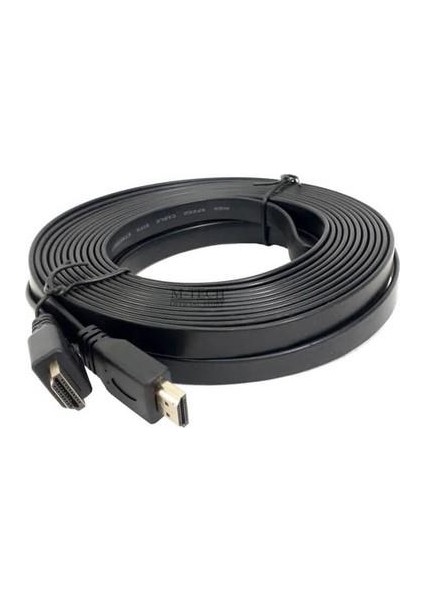 HDMI 1.4V Flat 10 Metre Kablo