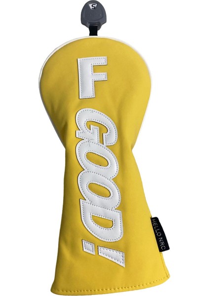 Golf Kulübü Kapakları Golf Şaft Pu Dayanıklı Ahşşörtüsü No3 Sarı (Yurt Dışından) fırsatları
