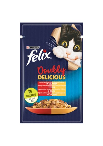 Yaş Kedi Maması Sığır ve Kümes Hayvanlı x 24