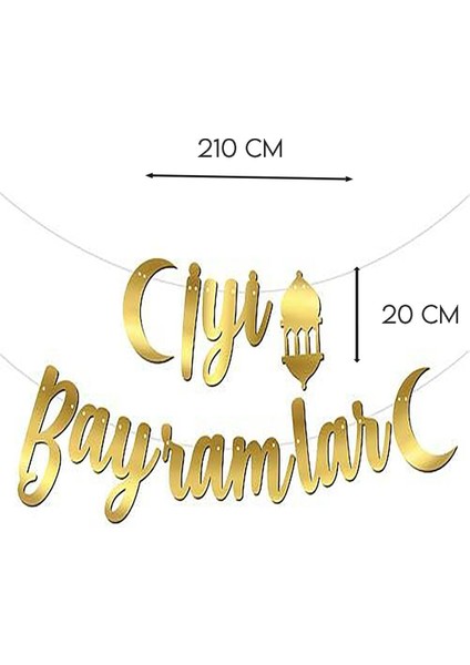 Hoşgeldin Ramazan Iyi Bayramlar Gold Kaligrafi Yazı Ramazan Bayramı Oda Mekan Süsleri modelleri