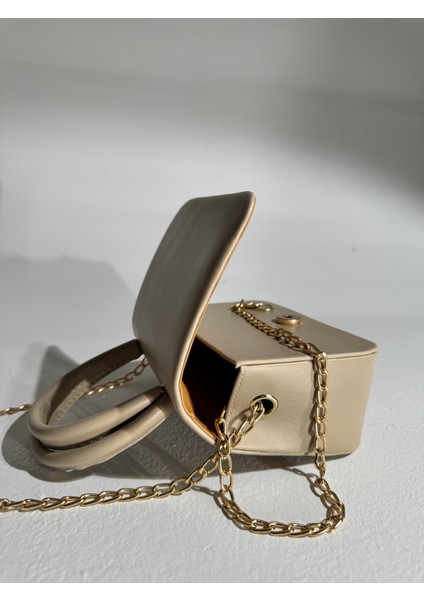 Saldı Bej Cilt Baget Çanta modelleri