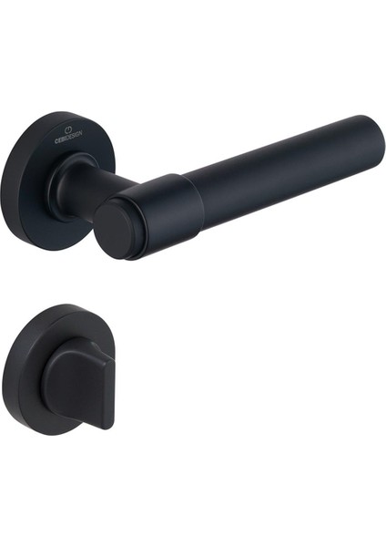 A5232-10 PC24 Brıa-F Düz Knurling Kapı Kolu