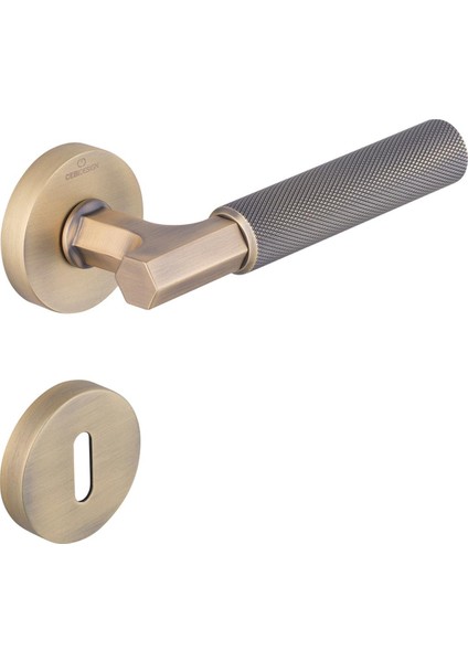 A5182-20 MP30 Mood-K Noktalı Knurling Kapı Kolu
