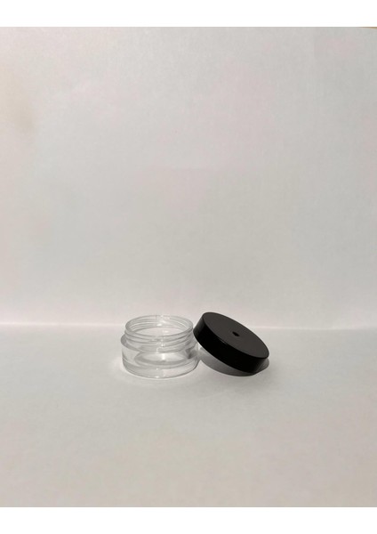 5ml Siyah Kapaklı Akrilik Krem Kutusu, Plastik Kutu, Kozmetik Kutu,25 Adet fiyatları