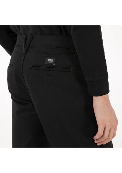 Authentic Chino Relaxed Erkek Siyah Pantolon - VN0A5FJ8BLK1 fırsatları