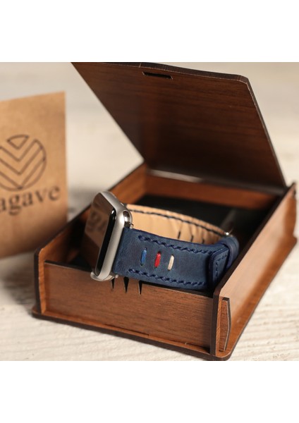 Apple Watch Deri Kordon 42MM 44MM 45MM 49MM 3 / 4 / 5 / 6 / Se / 7 / 8 / Ultra / Ultra 2 Mavi Deri Kayış modelleri