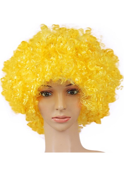 Çocuk Yetişkin Siyah Afro Peruk Hayranları Komik Çünkü Peruk Retro Disko Kıvırcık Saç Sahne (Yurt Dışından) fiyatları