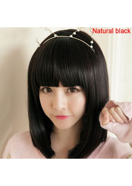 Saç Peruk Brezilyalı Düz Bob Doğal Peruk Dantel Ön Peruk Ön (Yurt Dışından) fiyatları