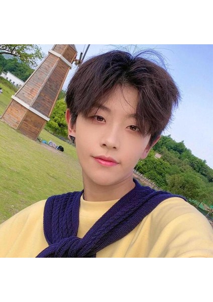 Doğal Kabarık Kısa Peruk Moda Yakışıklı Saç Uzantıları Kadın Erkek Için Kişiselleştirilmiş Saç Aksesuarları (Yurt Dışından)