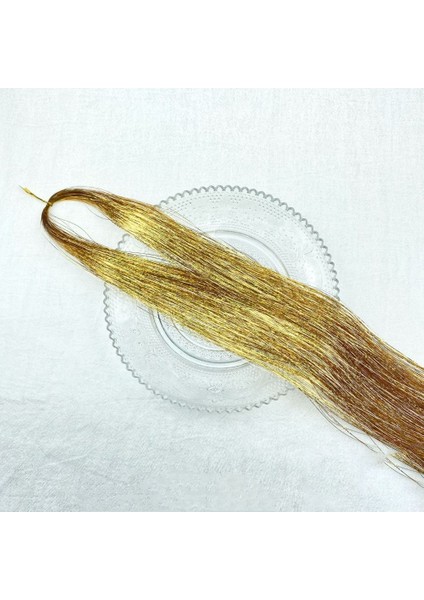 Renkli Peruk Anime Köpüklü Işık Sorunsuz Kurdele Altın Iplik Örgülü Örgülü Çocuk (Yurt Dışından) modelleri