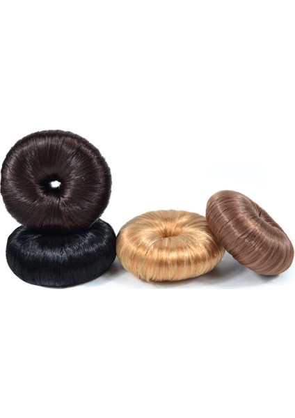 Chignon Donut Peruk Sarmal Saç Kabarık Topuz Kafa Saç Çantası Süs Donut Peruk Saç Çantası Saç Bandı (Yurt Dışından) indirimleri