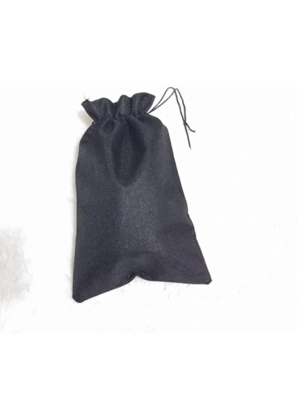 2 Adet Hasır Kese Çanta Torba Hediyelik Kese Keten Siyah ve Hasır Rengi 26X17,5 cm indirimleri