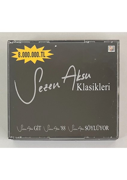 Sezen Aksu Klasikleri Git - Sezen Aksu 88 - Sezen Aksu Söylüyor 3 Lü CD Seti (Orjinal Dönem Baskı)