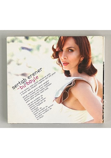 Sertab Erener Bu Böyle CD (Orjinal Dönem Baskı 2.el Cd)