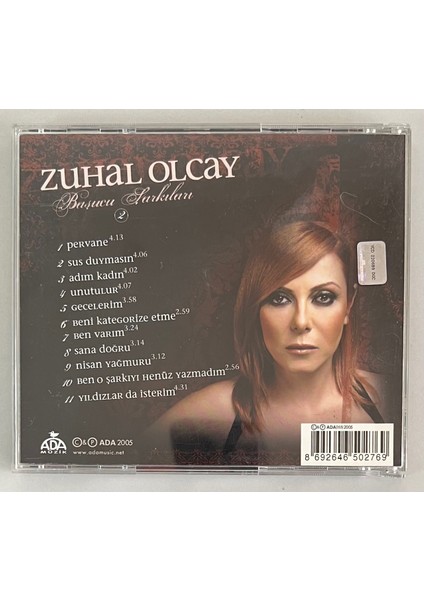 Zuhal Olcay Başucu Şarkıları Iı CD (Orjinal Dönem Baskı)