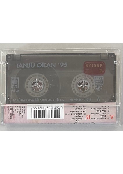 Tanju Okan 95 Kaset (Orjinal Dönem Baskı)