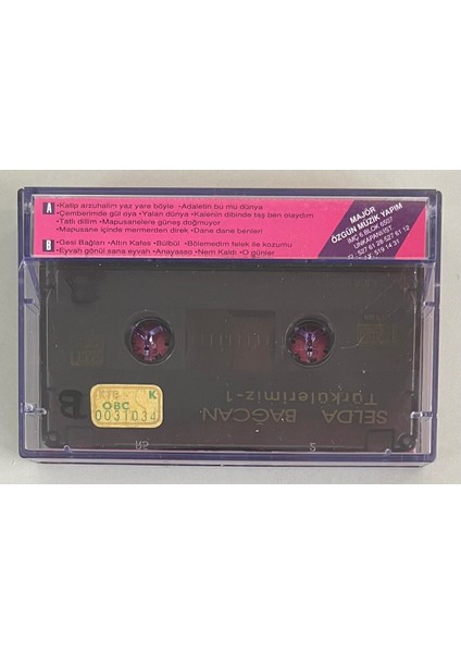 Selda Bağcan Türkülerimiz 1 Kaset (Orjinal Dönem Baskı) fiyatları
