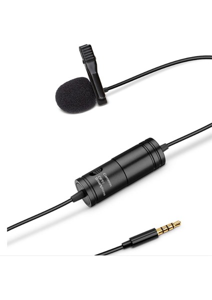 MIC-400 Metal Mandallı Yaka Mikrofonu