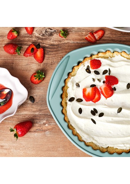 Silikon Tart Kalıbı Yeşil