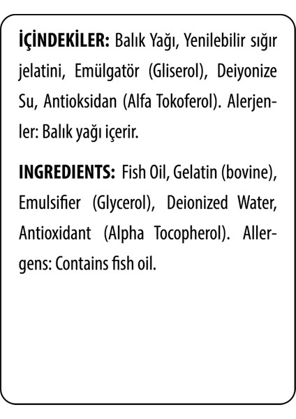 Omega3 (Fish Oil - Balık Yağı) fırsatları