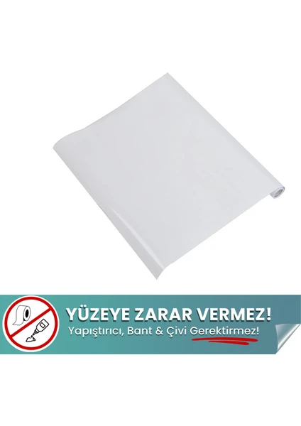 Pi Papers 2 Adet 120 X 90 Cm Yapışkansız Statik Manyetik Akıllı Kağıt Tahta - Beyaz