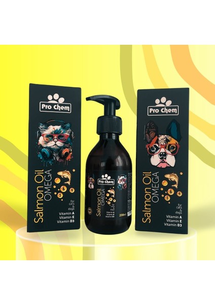 Kediler ve Köpekler Için Somon Yağı (Omega 3-6-9 ve A-E-D3 Vitaminleri) - Salmon Oil - Balık Yağı fiyatları
