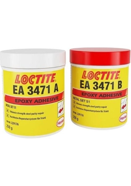 Loctıte Ea 3471 Çökme Yapmayan Epoksi Macun - 500 Gr.