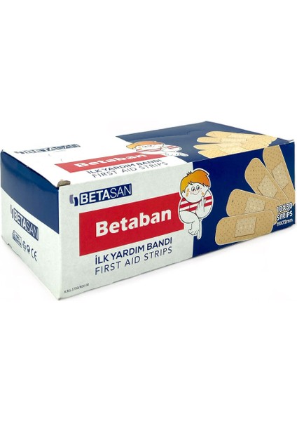 Beteban Yara Bandı 10'lu - 30 Adet