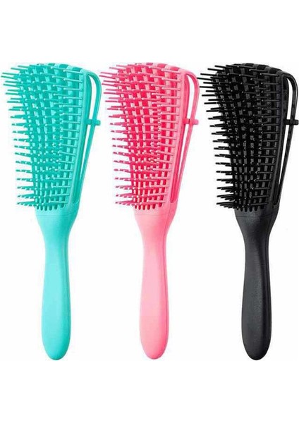 Kıvırcık Islak Kuru Yağ Kalın Saçlar Için Masaj Saç Fırçası Dolaşık Açıcı Islak Saç Tarağı (Yurt Dışından) modelleri