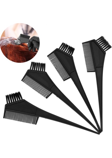 Profesyonel Saç Boyama Fırçası Salon Saç Boyama Tarak Salon Saç Boyama Araçları Saç Silikon Boyama Fırçası Kuaförlük (Yurt Dışından) modelleri