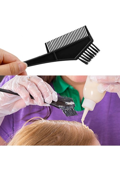 Profesyonel Saç Boyama Fırçası Salon Saç Boyama Tarak Salon Saç Boyama Araçları Saç Silikon Boyama Fırçası Kuaförlük (Yurt Dışından) indirimleri
