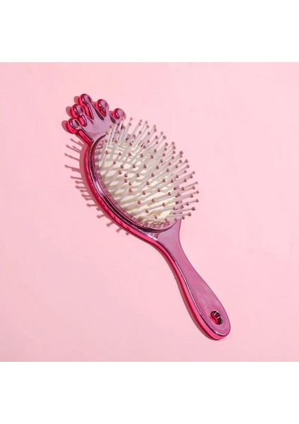 Taç Desen Saç Tarak Sevimli Karikatür Hava Yastığı Masaj Tarak Sert Saç Fırçası Çocuklar Için Katı Saç Aksesuarları Kadın Saç Fırçası (Yurt Dışından) indirimleri