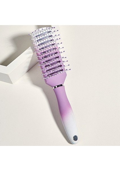 Saç Şekillendirici Karışık Kıvırcık Düz Fırça Salon Güzellik Salonu Masaj Yumuşak Tarak Profesyonel Dayanıklı Kuaförlük Aracı (Yurt Dışından) fırsatları