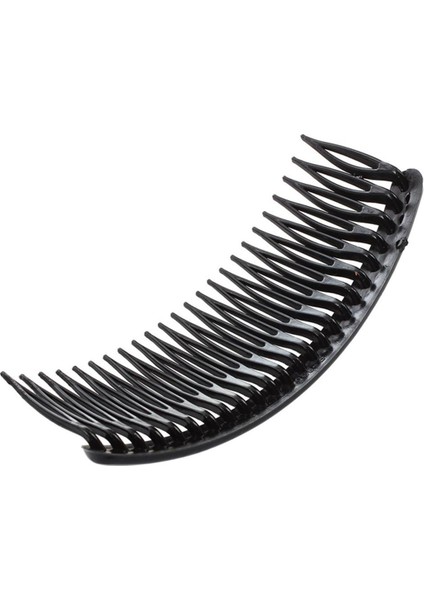 Flyeer Siyah Plastik 24 Diş Saç Tarak Klip Kelepçe 4 Adet Bayan Kızlar Için (Yurt Dışından)