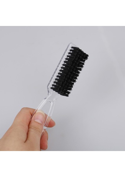 Plastik Saplı Kuaförlük Yumuşak Saç Temizleme Fırçası Berber Boyun Saç Tarak Araçları (Yurt Dışından)