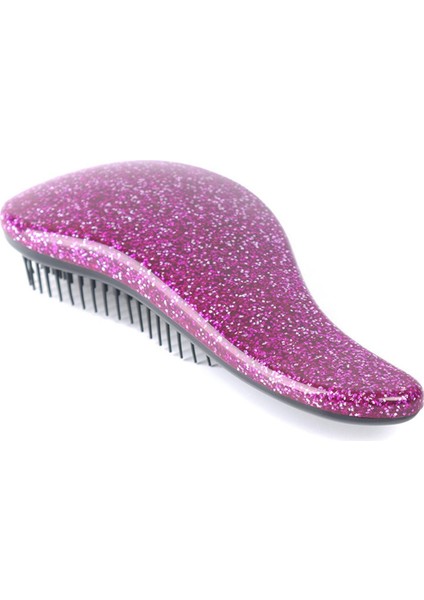 Adet Glitter Kolu Arapsaçı Dolaşık Açıcı Tarak Duş Saç Fırçası (Mor) (Yurt Dışından) fiyatları