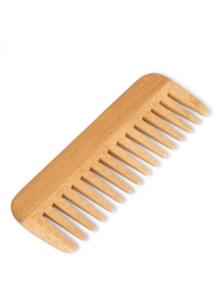 50LD Doğal Bambu Geniş Diş Tarak Dolaşık Açıcı Anti-Statik Kıvırcık Saç Kadın Erkek Için (Yurt Dışından) fırsatları