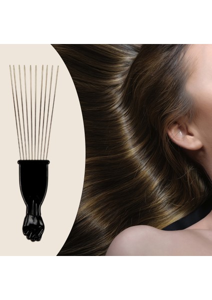 Haar Pick, Metalen Picks Voor Afro Haar, Haar Picks Voor Vrouwen En Mannen, Afro Kammen, Vuist Pick Voor Haar, Haar Kam Voor Haar Styling (Yurt Dışından) modelleri