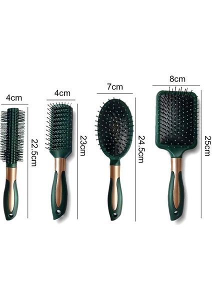 Hava Yastığı Tarak Kadın Masaj Tarağı Koyu Yeşil Elastik Boya Hava Yastığı Tarak Bayan Pürüzsüz Saç Anyon Kıvırcık Saç Tarağı (Yurt Dışından) modelleri