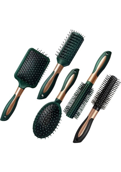 Hava Yastığı Tarak Kadın Masaj Tarağı Koyu Yeşil Elastik Boya Hava Yastığı Tarak Bayan Pürüzsüz Saç Anyon Kıvırcık Saç Tarağı (Yurt Dışından) fırsatları