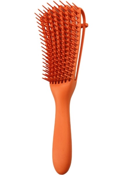 Saç Fırçası Dolaşık Açıcı Fırça Saç Derisi Masaj Saç Tarak 3A Ila 4c Kinky Dalgalı Kıvırcık Saç Fırçası Kadın Erkek Salon (Yurt Dışından)