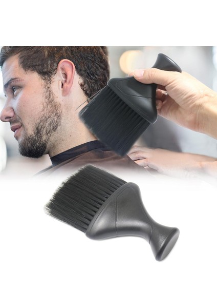 Berber Temizleme Yumuşak Saç Fırçası Saç Süpürme Fırçası Kuaförlük Boyun Yüz Duster Fırçalar Salon Şekillendirici Aracı (Yurt Dışından)
