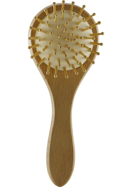 Erkek Kız Ahşap Banyo Temizleme Aracı Ev Ergonomik Saplı Bebek Saç Fırçası Kolay Kavrama Kafa Tarak Pratik Hediye Taşınabilir (Yurt Dışından)