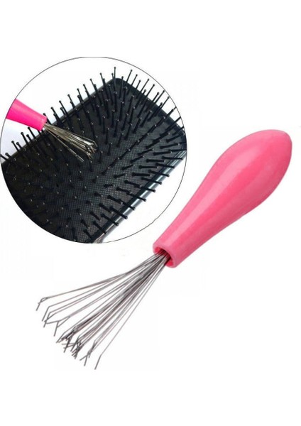 Mini Tarak Saç Fırçası Temizleyici Temizleme Sökücü Gömülü Plastik Tarak Temizleyici Aracı Fırça Saç Taraklar Temizleyici (Yurt Dışından)