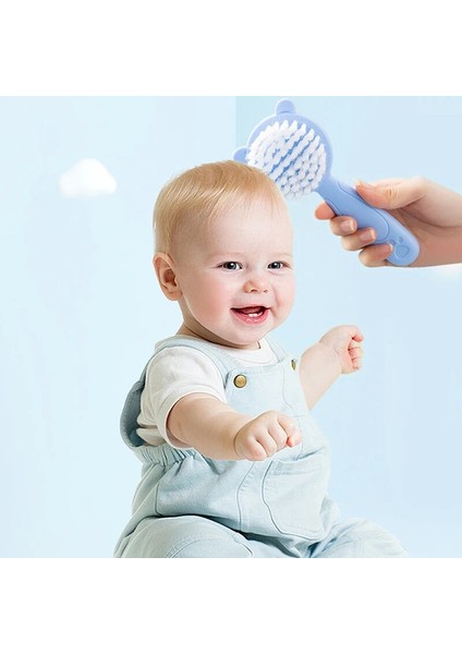 Adet/takım Sevimli Çocuklar Bebek Küçük Saç Fırçası ve Tarak Seti Yenidoğan Bebekler Için Bebek Fırçası Yumuşak Kıllar Bebek Saç Bakımı Hediye (Yurt Dışından)