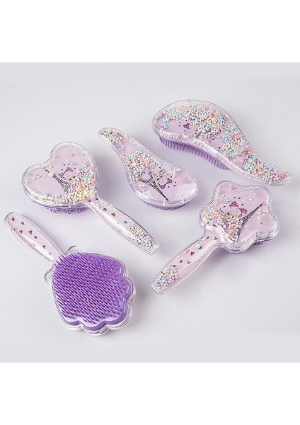 Stilleri Saç Fırçası Saç Derisi Masajı Anti-Düğüm Tarak Mor Kule Serisi Yüksek Kalite Salon Kuaförlük Şekillendirici Araçları Tarak (Yurt Dışından) fiyatları