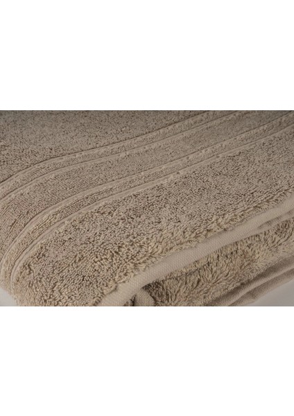 Soft Banyo Havlusu Açık Kahve 100X180 cm