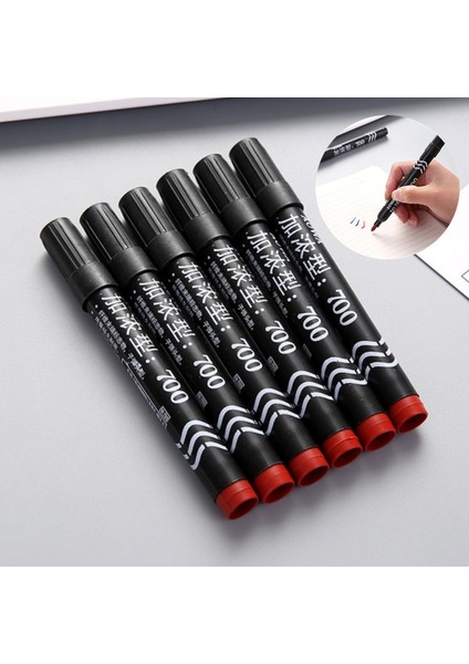 Kırmızı 1 Adet Tarzı Işaretleme Kalemi Yüksek Hassasiyetli Sentetik Elyaf Kalem Ağır Başlı Işaretleme Pegle Işaretleme Kalemi Siyah Kırmızı Mavi Renkli Okul Kalemleri (Yurt Dışından) fiyatları