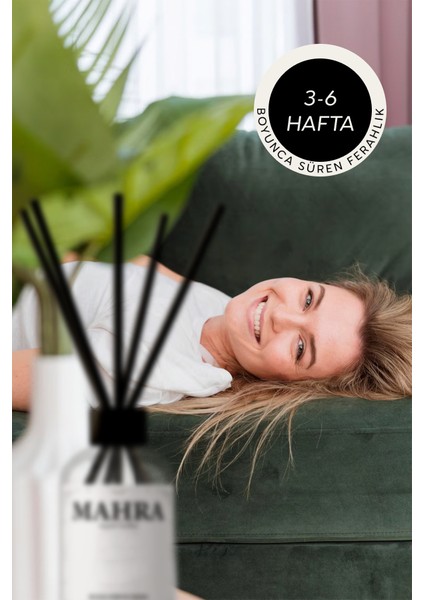 Okyanus Oda Kokusu bambu çubuklu Esansiyel Uçucu yağ reed diffuser 50 ml